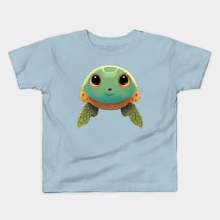 Shelly the Sea Turtle Kids T-Shirt